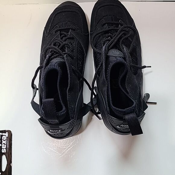 Nike Air Huarache Triple Black Men's Size 9.5 2020, 318429-003 - Picture 6 of 7